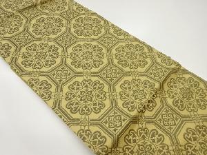 蜀江に華文模様織出し名古屋帯